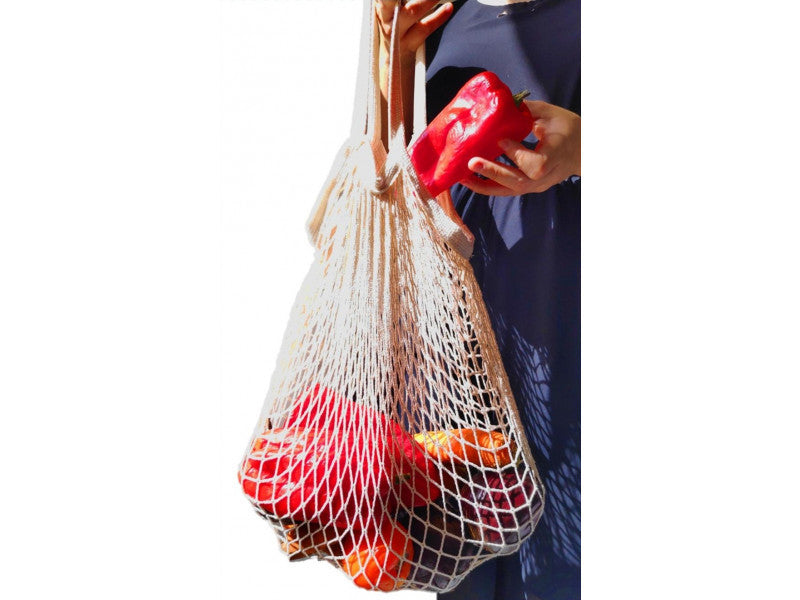Bolsa de Malla Reutilizable para Frutas y Verduras (Paquete x5)